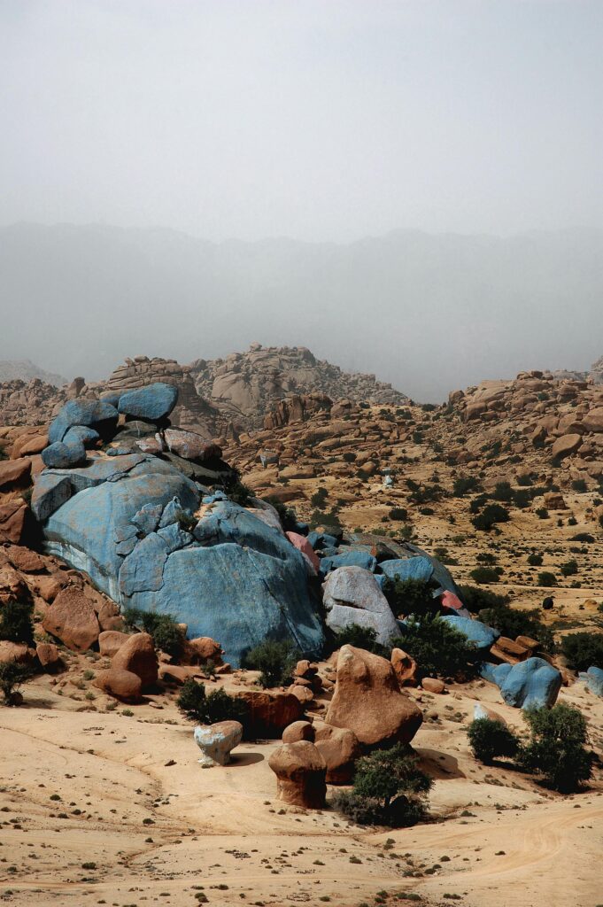 A breathtaking view of Tafraoute, one of Morocco's hidden gems